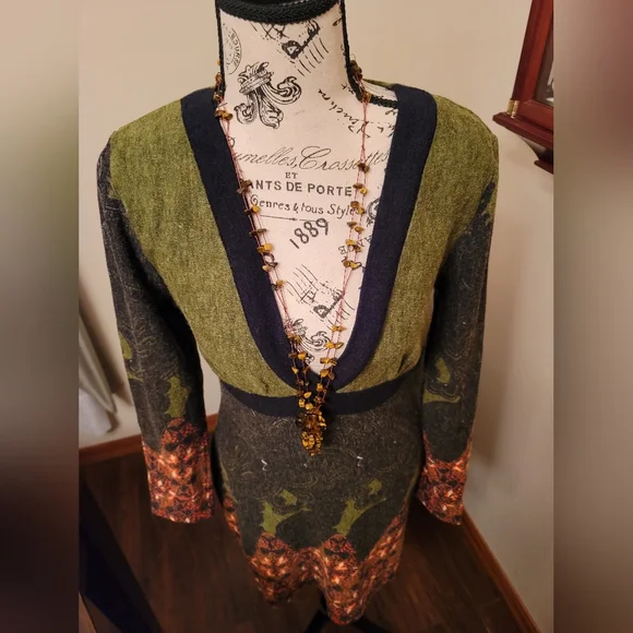 ARYEH ANTHROPOLOGIE - Sweater Dress - Women's Size M - Picture 2 of 13